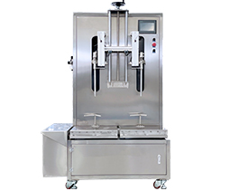 新上市雙頭稱重灌裝機運行視頻，工廠實拍！